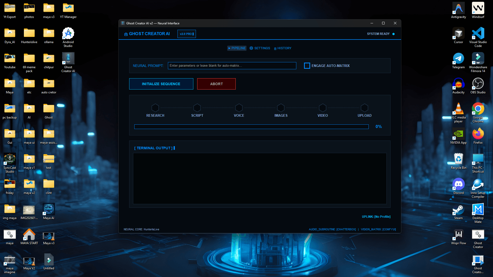 Ghost Creator AI pipeline preview