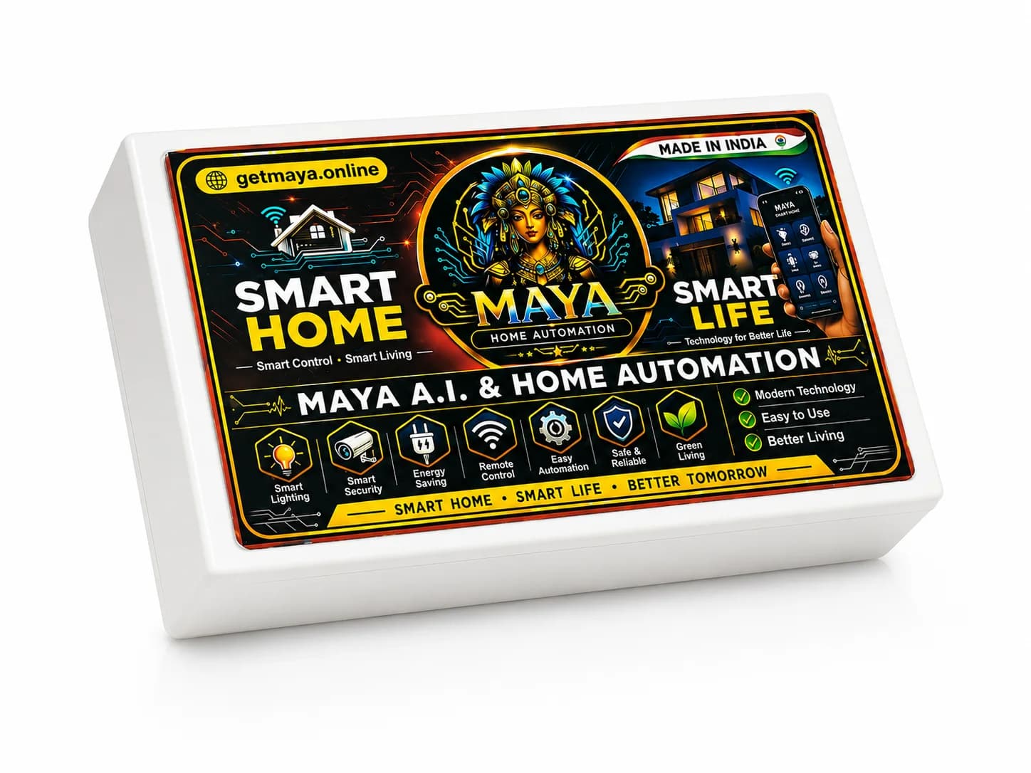 Maya Ai Home Box side view